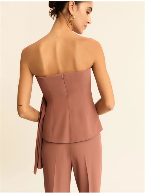 Pantalone stretch e top asimmetrico EMME MARELLA | EMMNIDO407/001